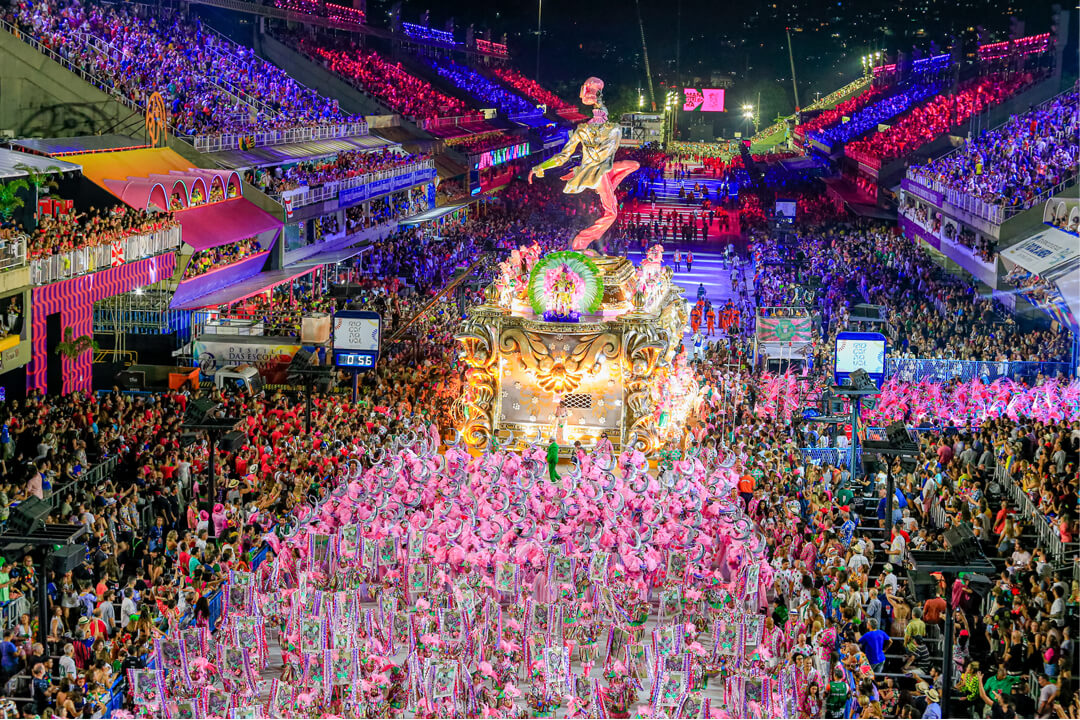 Rio de Janeiro – Rio Carnival Parade at the Sambadrome Marquês de Sapucaí